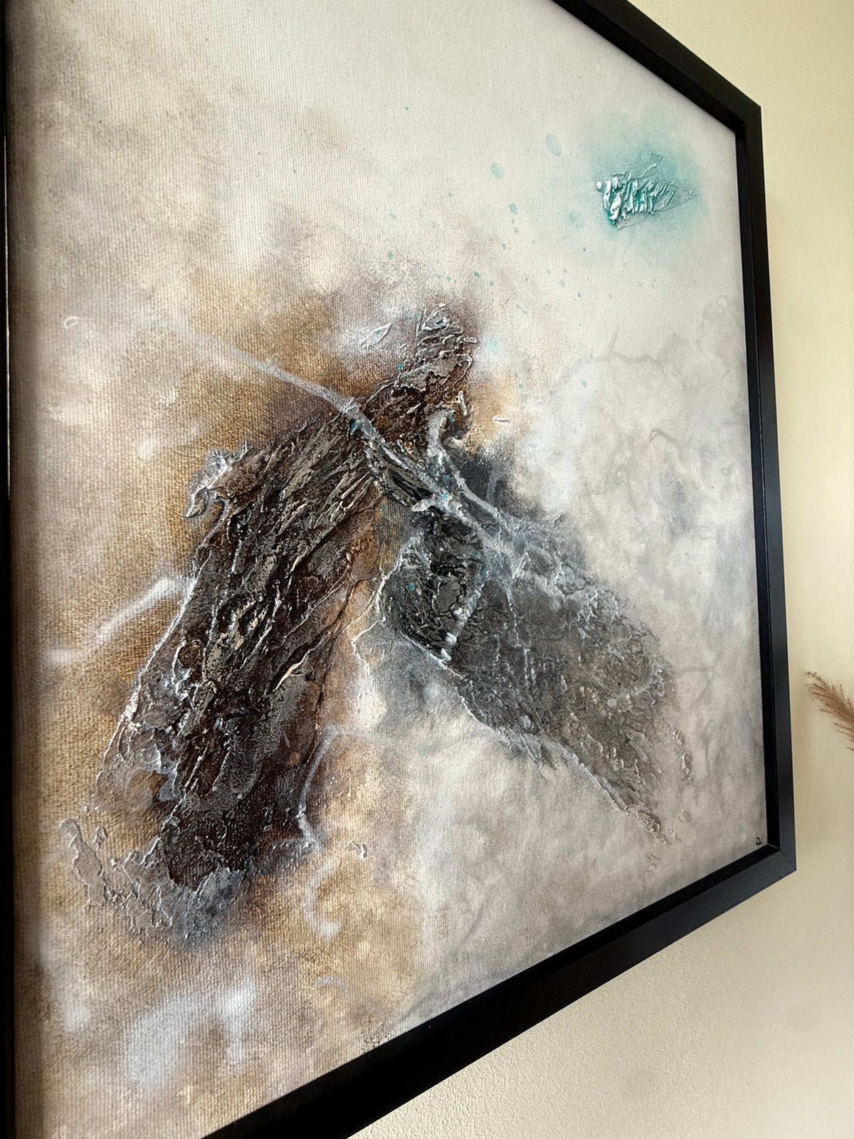 40x50cm. Acrylique et effet 3D. Je suis le peintre ‍, Antiquités & Art, Art | Peinture | Abstraite, Enlèvement ou Envoi