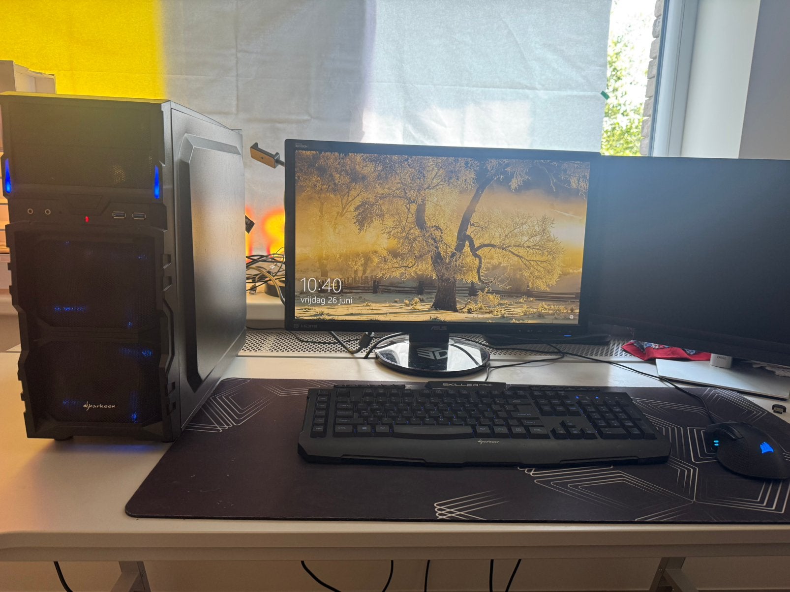 Complete Gaming Setup – ASUS 144Hz Monitor, Enlèvement, Comme neuf