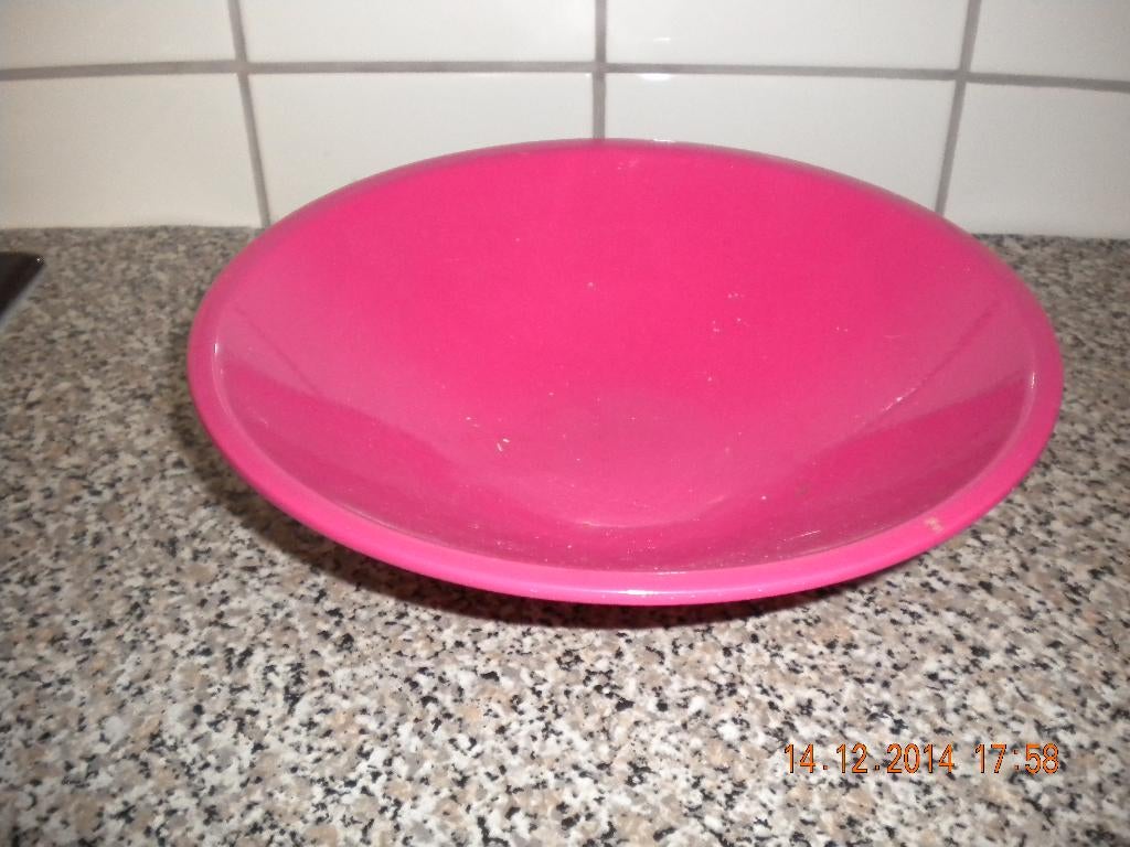 Schaal (25cm) + Glazenschoen, Ophalen