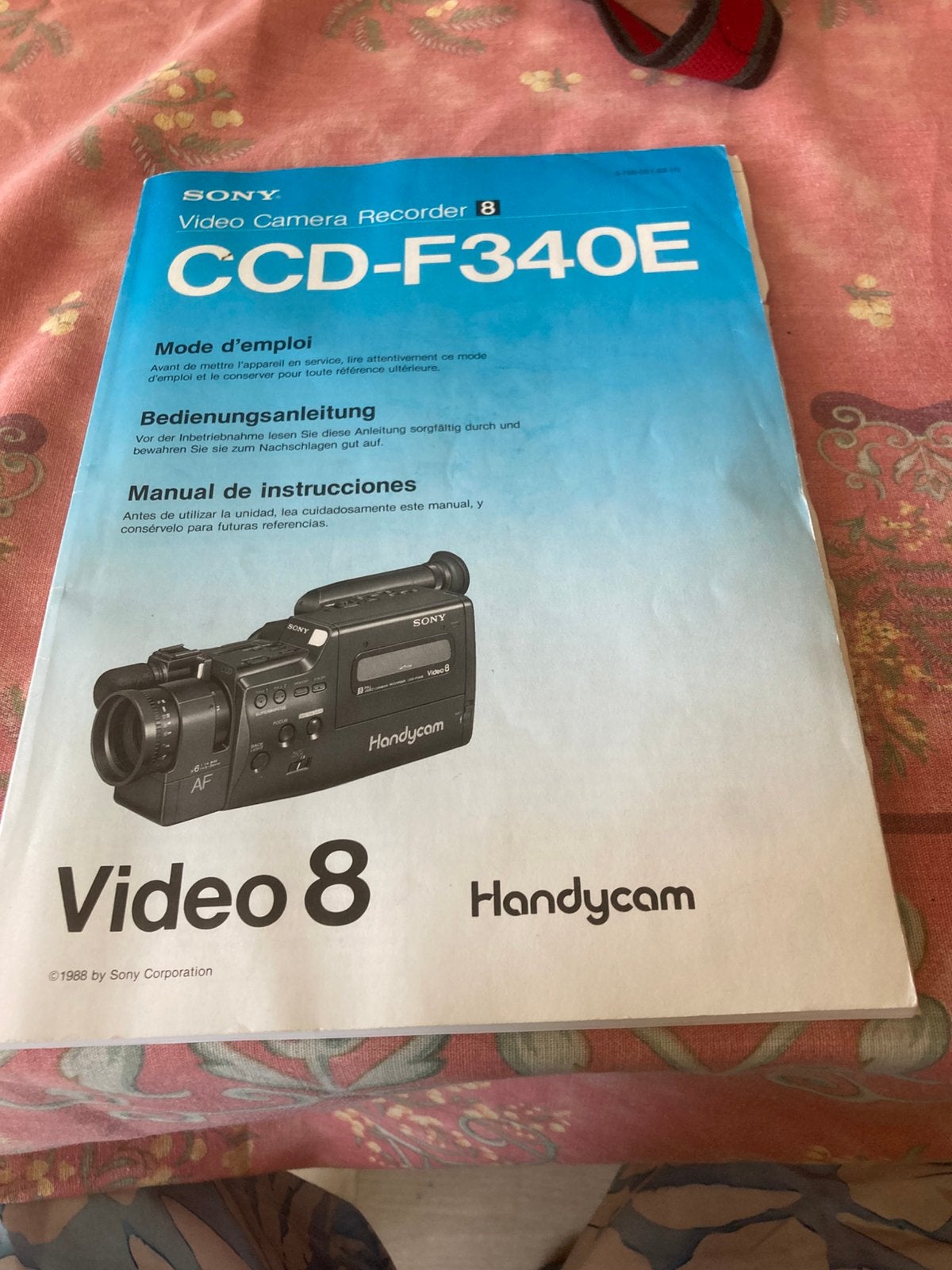 Ensemble video  Sony et accessoires, Enlèvement, 8 mm, Caméra