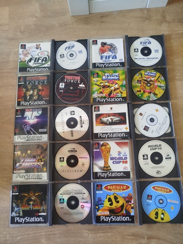 LOT PS1 games, Games en Spelcomputers, Games | Sony PlayStation 1, Gebruikt, Overige genres, 1 speler, Eén computer