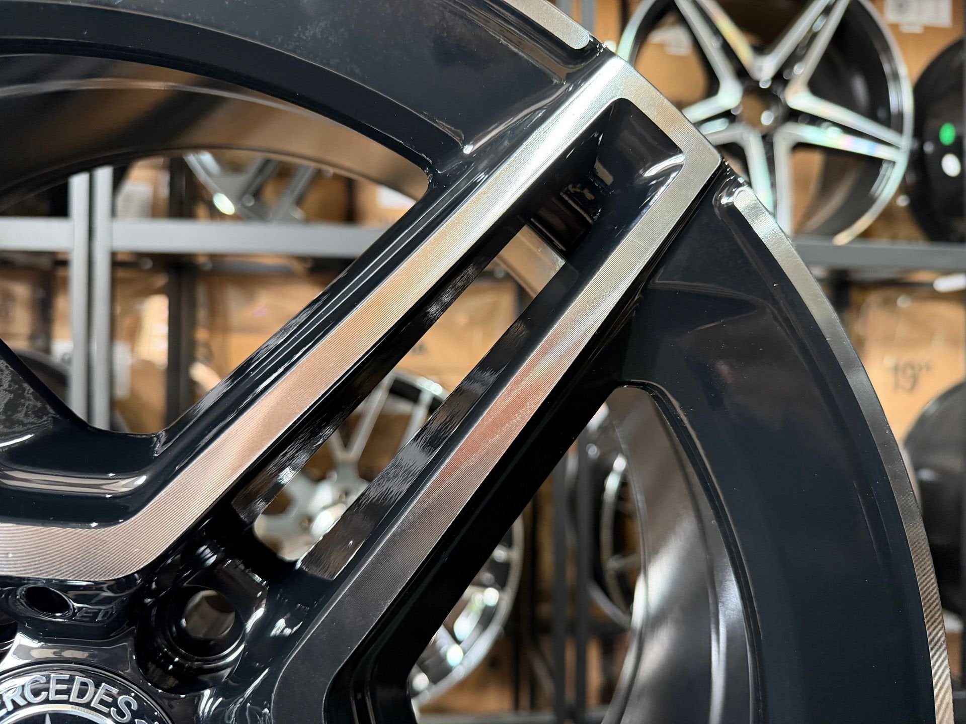 19'' Mercedes AMG Look velgen A B C E CLA V GLA Klasse, Auto-onderdelen, Velg(en), -, -, Nieuw
