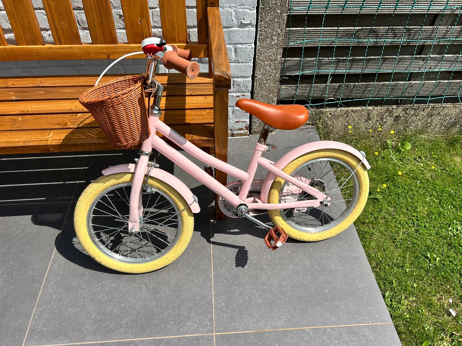 Kinderfiets, Ophalen, Zo goed als nieuw