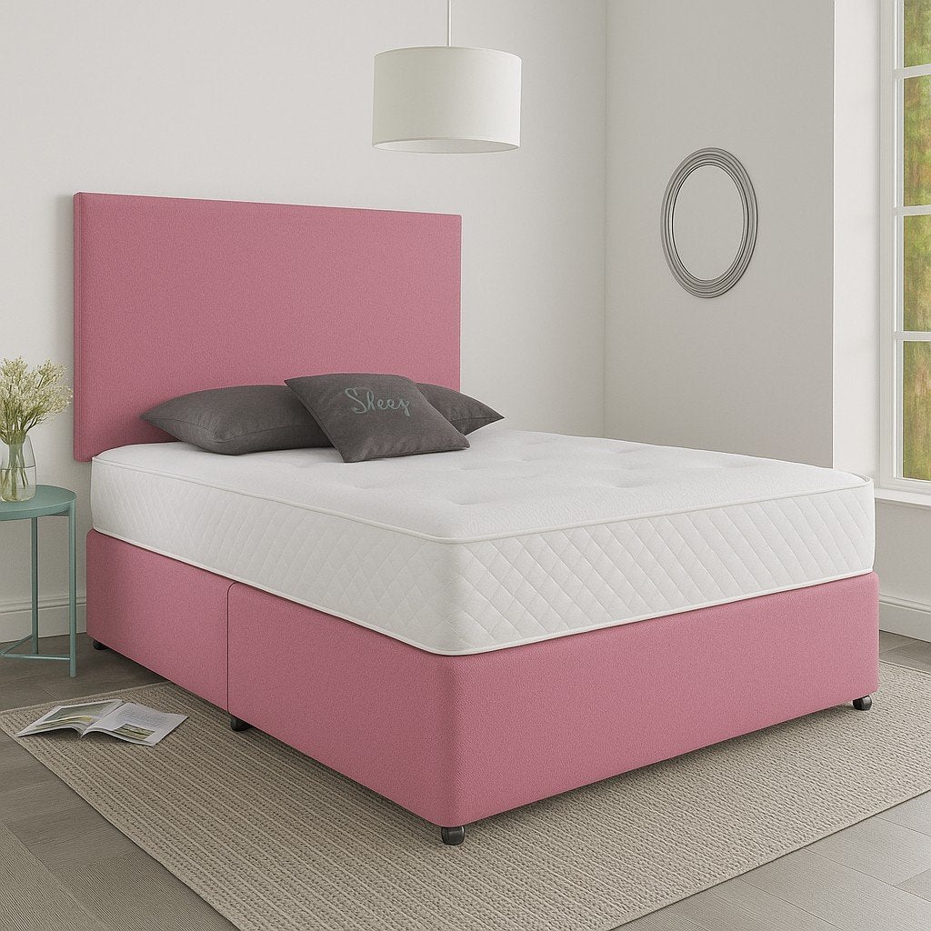 Kingsize opbergbox met divan, 140x200 cm, Verzenden, Matras