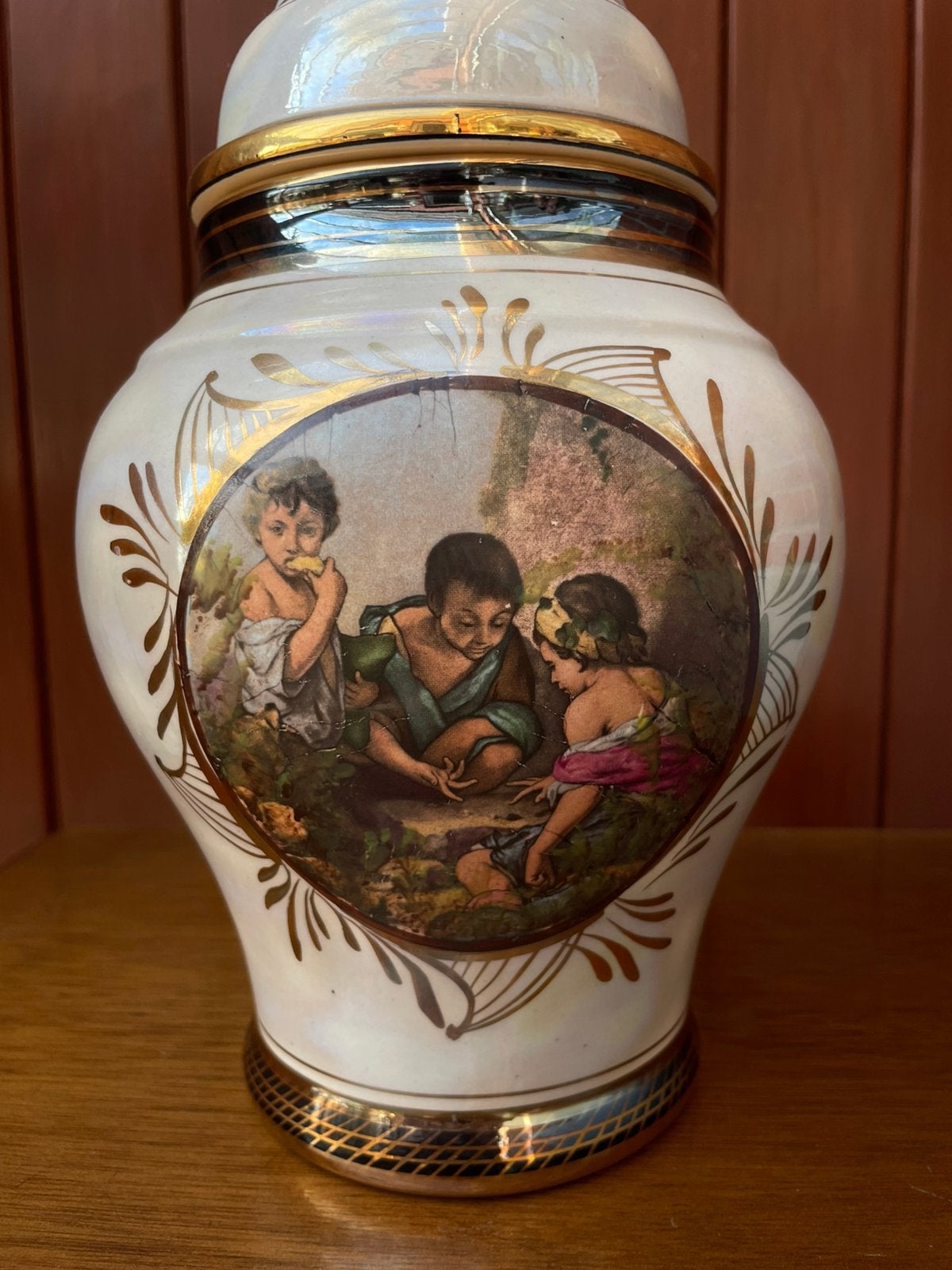 Decoratieve vaas van H. Bequet, Antiek en Kunst, Ophalen of Verzenden
