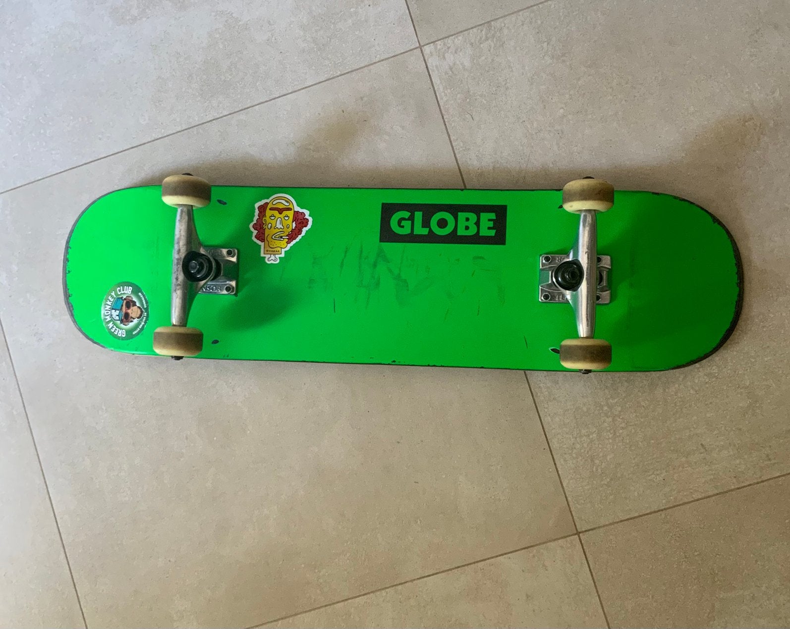Skateboard vert Globe, Ophalen, Gebruikt, Skateboard