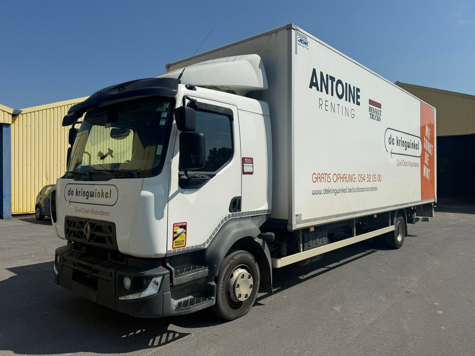Renault Midlum 240 dxi de 2017 12tonnes, Autos, Achat, Entreprise, Renault, Automatique