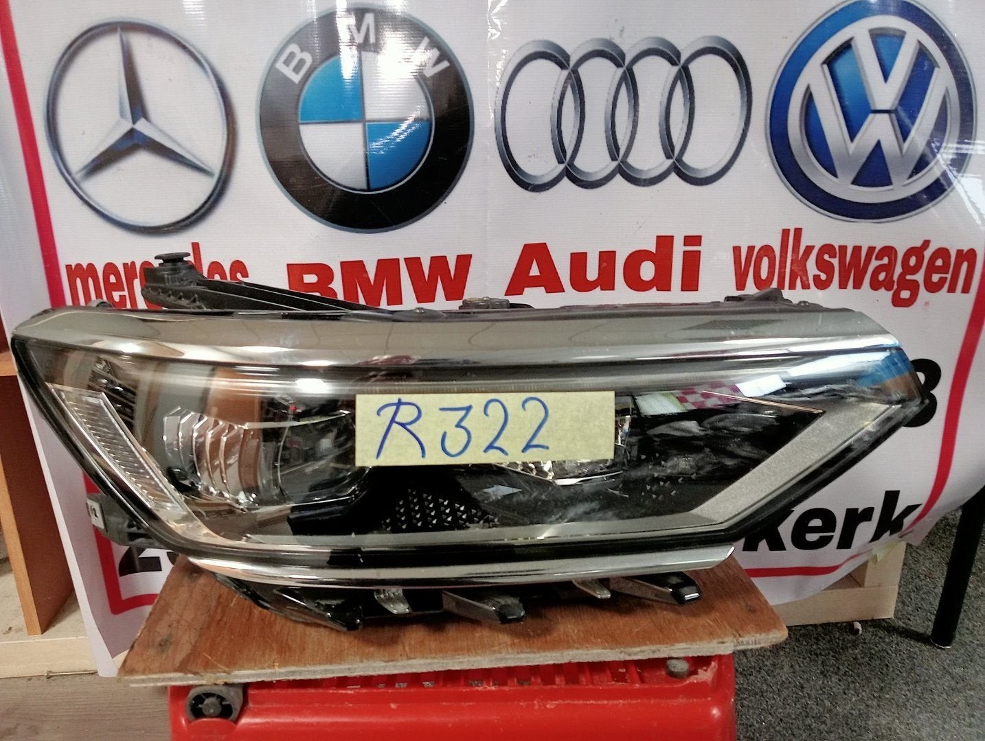 VW PASSAT 3G B8 FACELIFT VOL LED KOPLAMP RECHTS 3G1941082P, Volkswagen, -, Utilisé, -