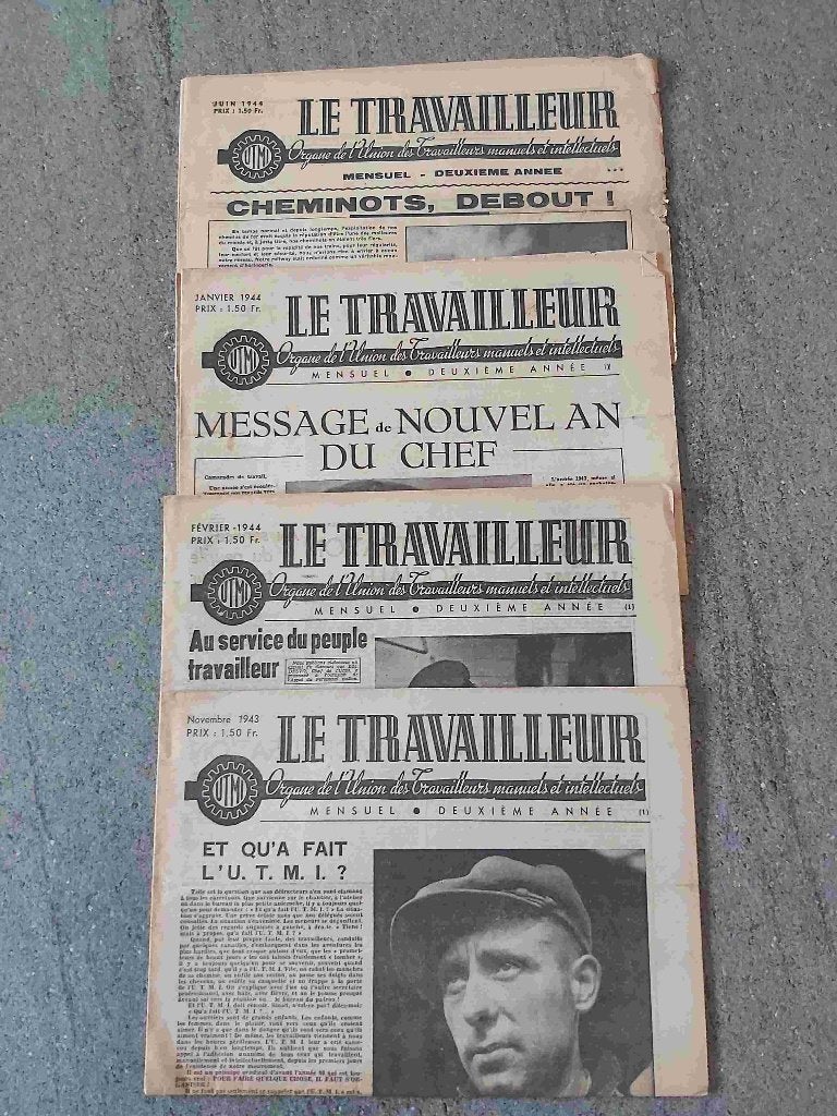 REX Collaboration Travailleur Front Degrelle Usine Hitler, Collections, Enlèvement ou Envoi, Autres, Livre ou Revue