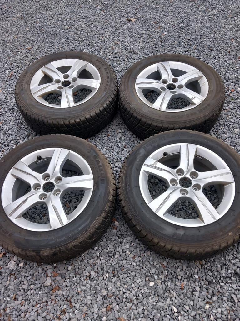 DRINGEND MOET VANDAAG VERTREKKEN 4 ALUMINIUM VELGEN 16 INCH, Auto-onderdelen, Banden en Velgen, Ophalen, Gebruikt, 16 inch, Velg(en)