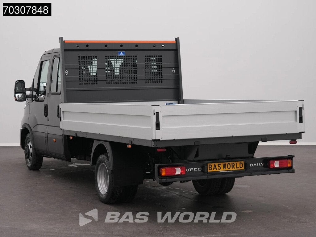 Iveco Daily 35C21 3.0L Automaat Dubbel Cabine Open Laadbak 3, Stof, Euro 6, 4 cilinders, Iveco