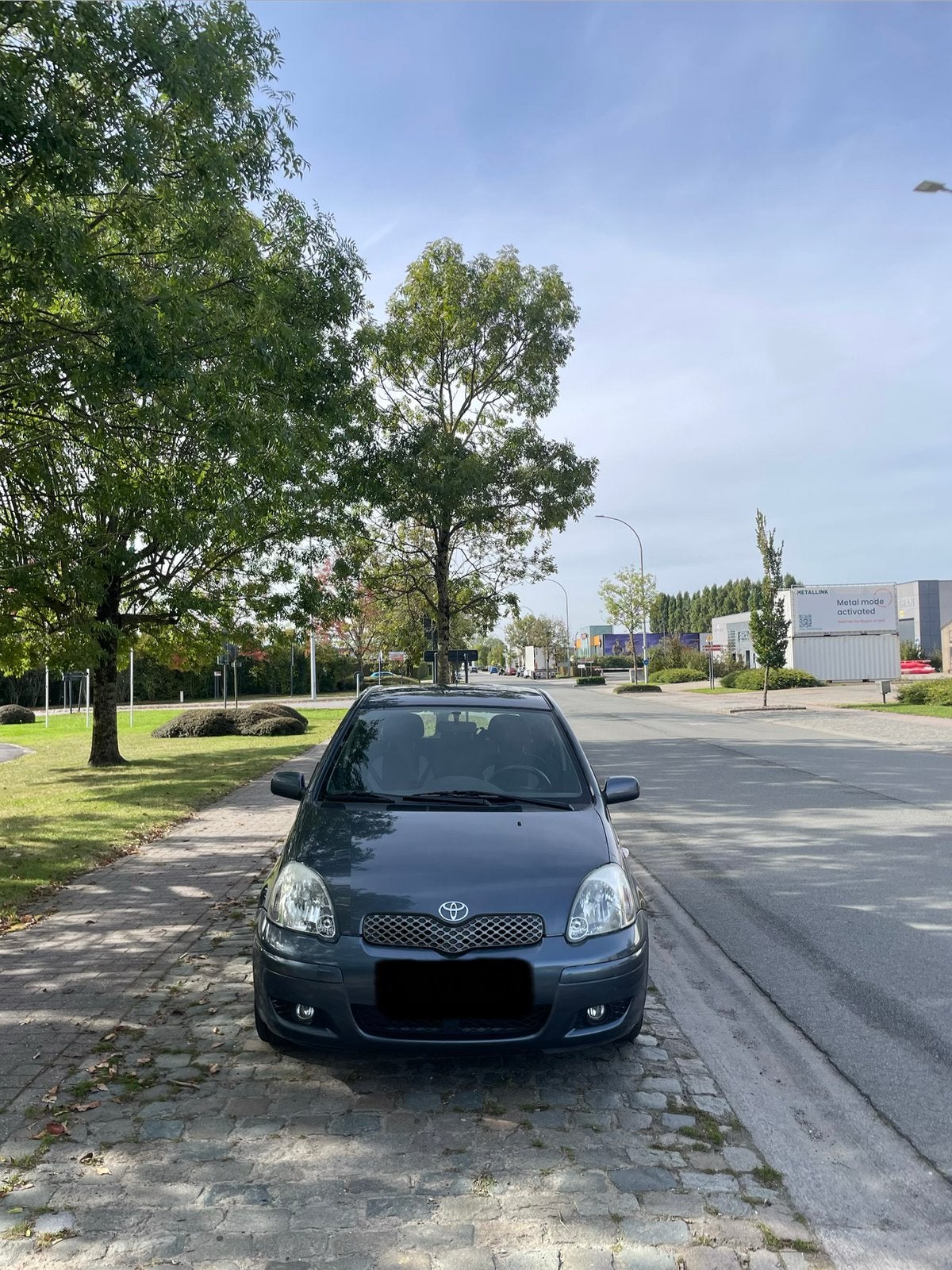 Toyota Yaris Blanco gekeurd voor verkoop 2005 benzine, Achat, Boîte manuelle, 5 portes, Particulier