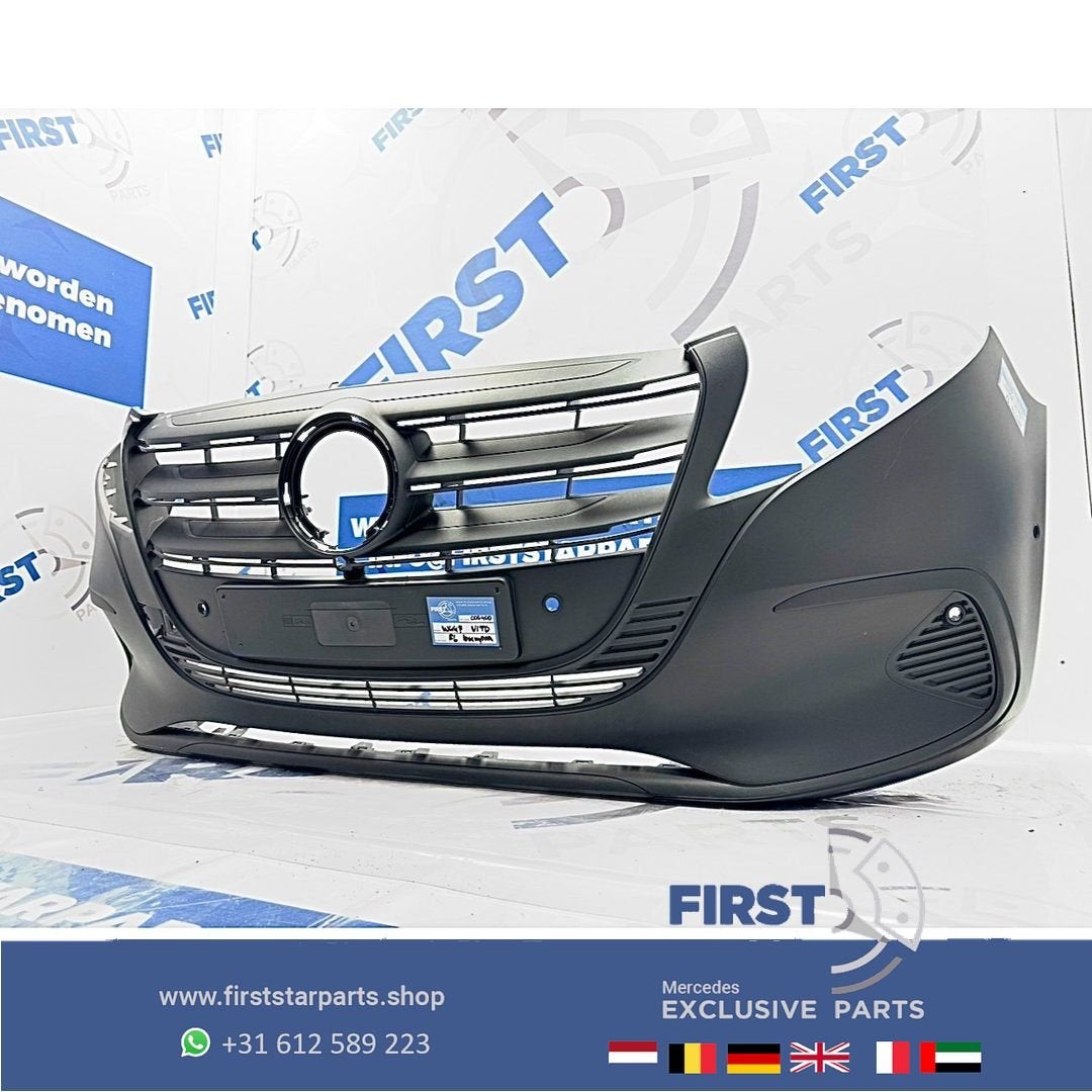 W447 FACELIFT BUMPER A4478855101 origineel Mercedes VITO 202, Utilisé, -, Avant, -