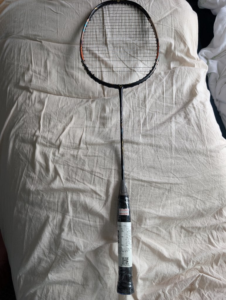 Victor thruster f ultra 4u badmintonracket, Sport en Fitness, Badminton, Ophalen, Nieuw, Racket(s)