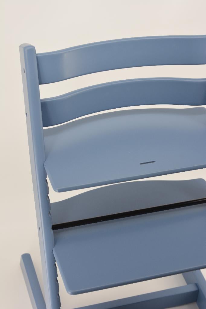 Stokke Tripp Trapp Flexa Blue – Refurbished model, Kinderen en Baby's, Kinderstoelen, Verzenden, Gebruikt, Meegroeistoel, Gordel(s)