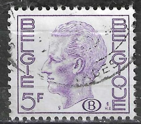 Belgique 1974 - Yvert/OBP 70SE - Boudewijn - 5 F. (ST), Envoi, Affranchi, Oblitéré, Maison royale
