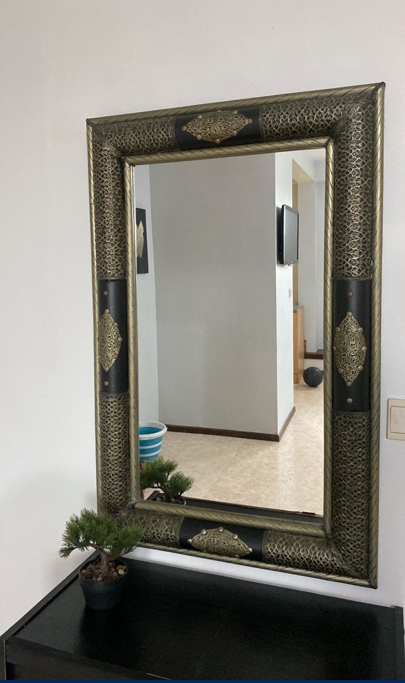 miroir, Huis en Inrichting, Ophalen, Gebruikt, 50 tot 75 cm, Minder dan 100 cm