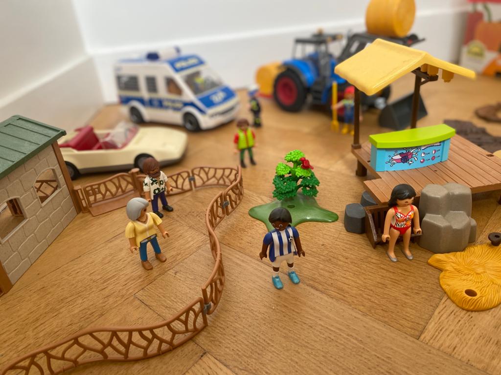 Playmobil Doos met 5 situaties, Enlèvement, Comme neuf
