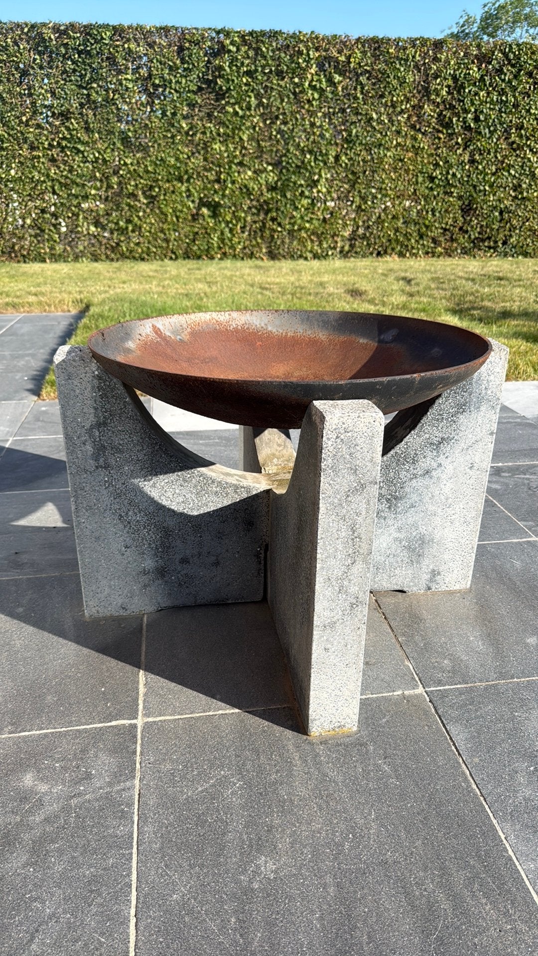 Vuurschaal, Ophalen, Gebruikt