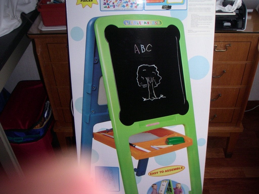 schoolbord in kunststof  little artist, Diversen, Schoolborden, Ophalen, Gebruikt, Whiteboard