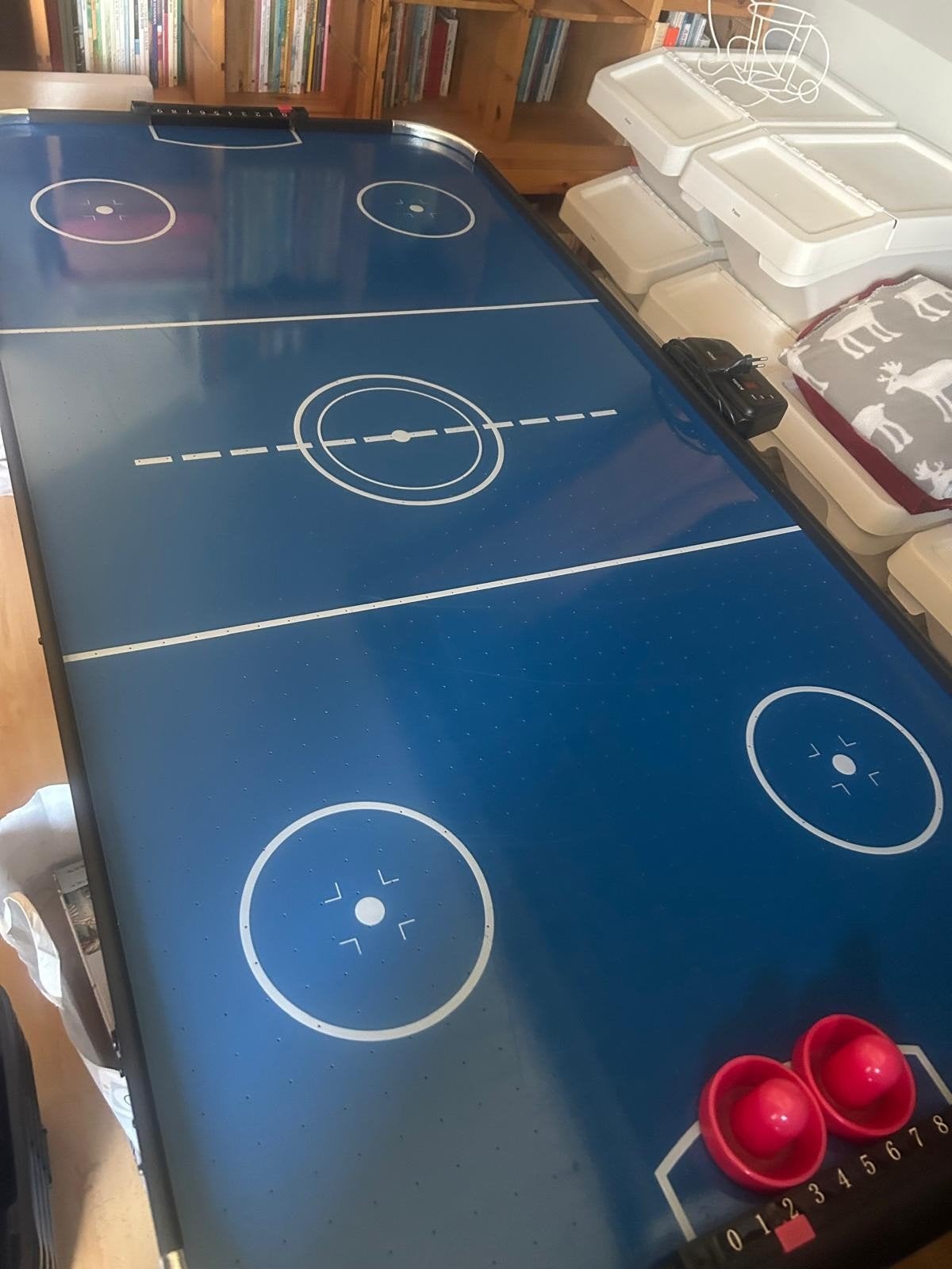 Airhockeytafel met displayteller, Ophalen, Zo goed als nieuw