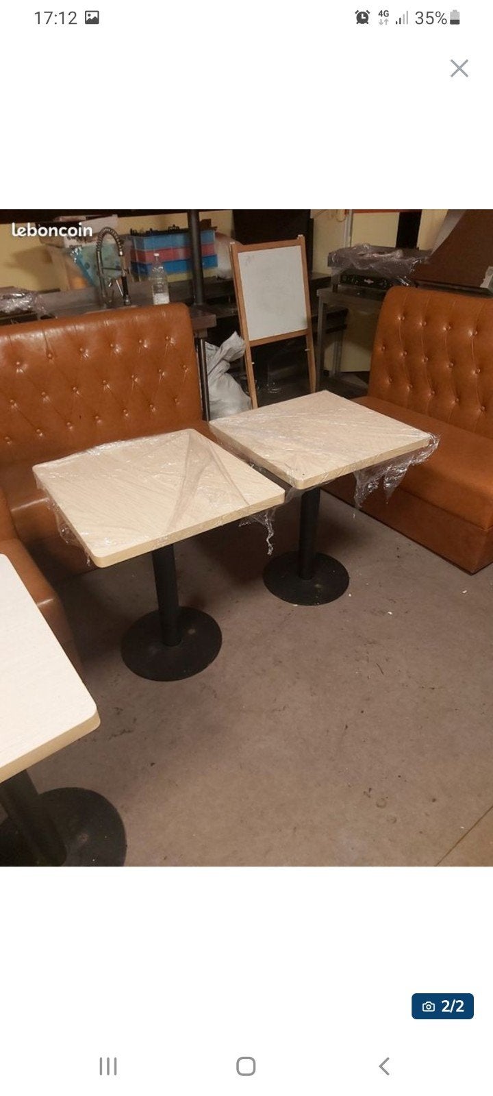 banquette,plancha,évier,table, Articles professionnels, Horeca | Mobilier & Aménagement, Enlèvement ou Envoi, Utilisé, Mobilier