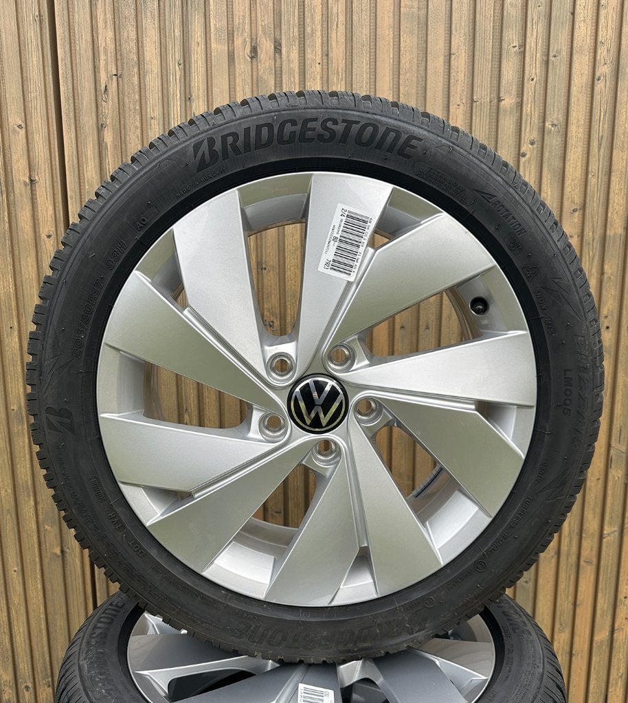 Originele VW 17” Winterset 5x112 – 205/50 R17 – Golf 7/8, Ophalen, Banden en Velgen, Nieuw, 17 inch