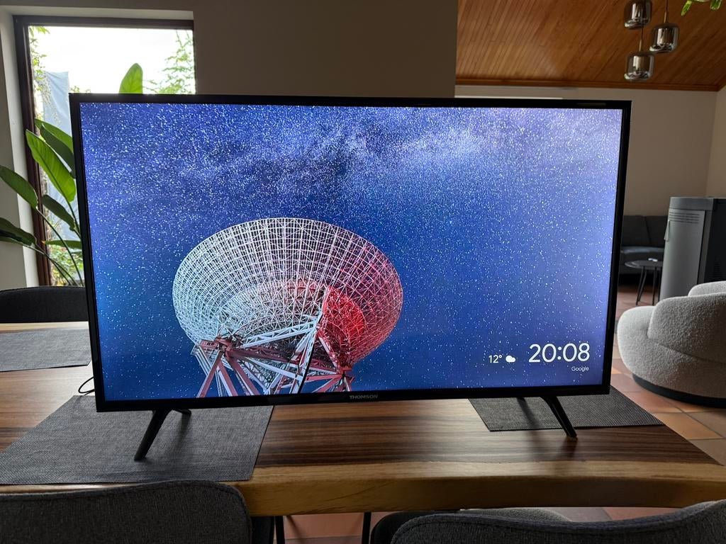 Tv Thomson 40" + chromecast, Enlèvement, Utilisé, LED, Smart TV