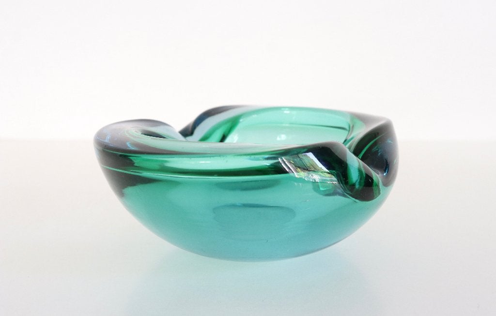 Vintage Murano glas - Cendrier Italy, Antiquités & Art, Enlèvement ou Envoi