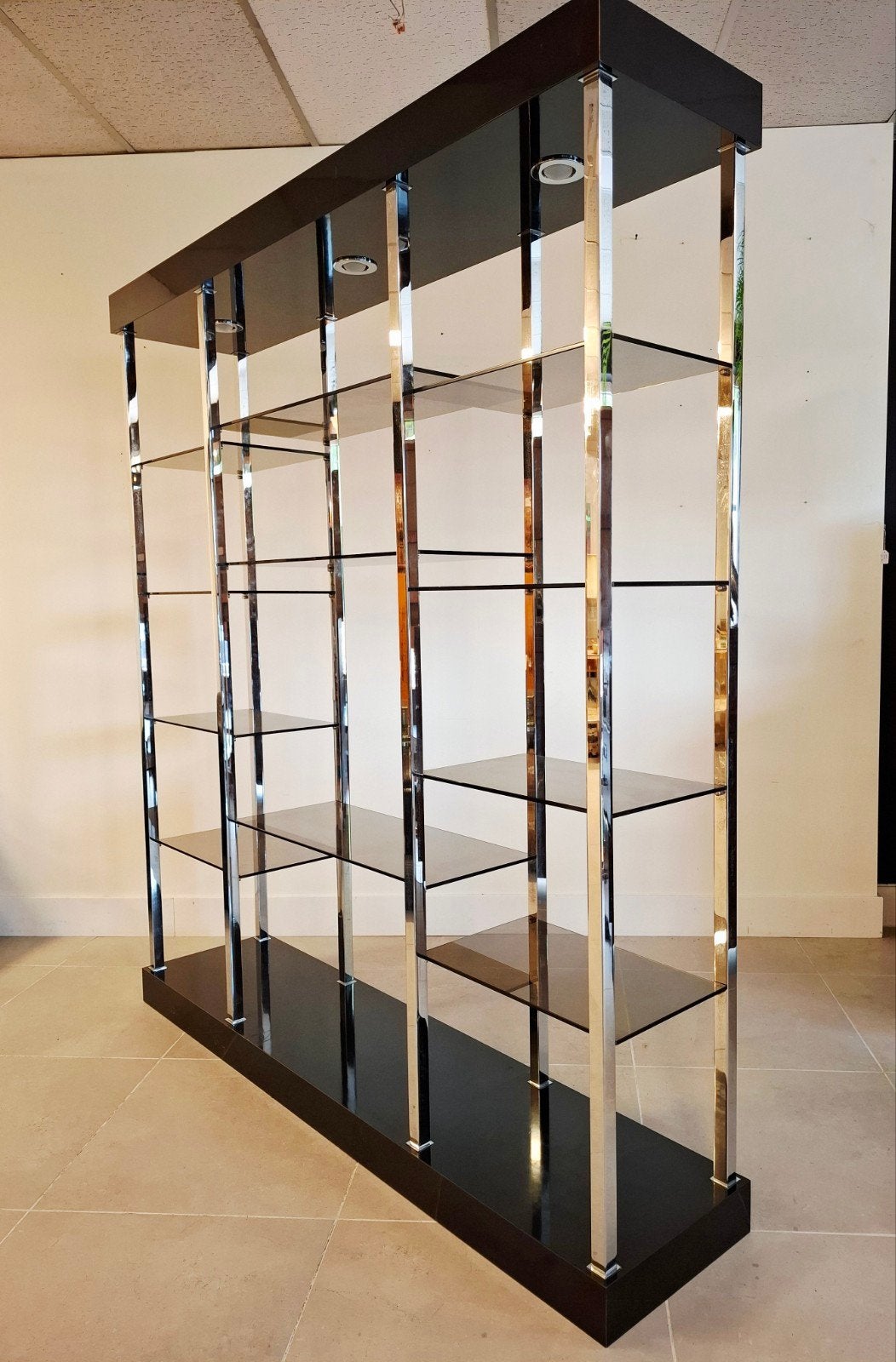 Étagère Belgo Chrome 1970-1980, Enlèvement
