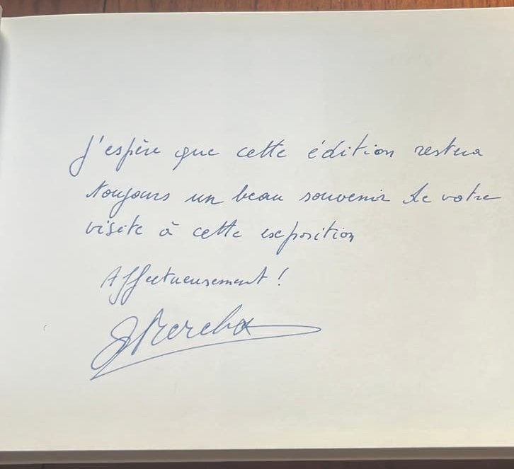 gesigneerd boek Eddy Merckx tentoonstelling 2015, Ophalen of Verzenden, Gebruikt