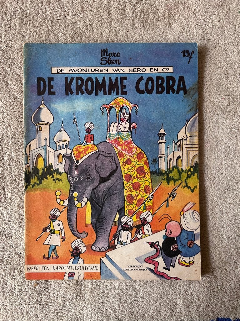 De Kromme Cobra (1964) - Nero (première édition), Marc Sleen, Une BD, Utilisé, Envoi
