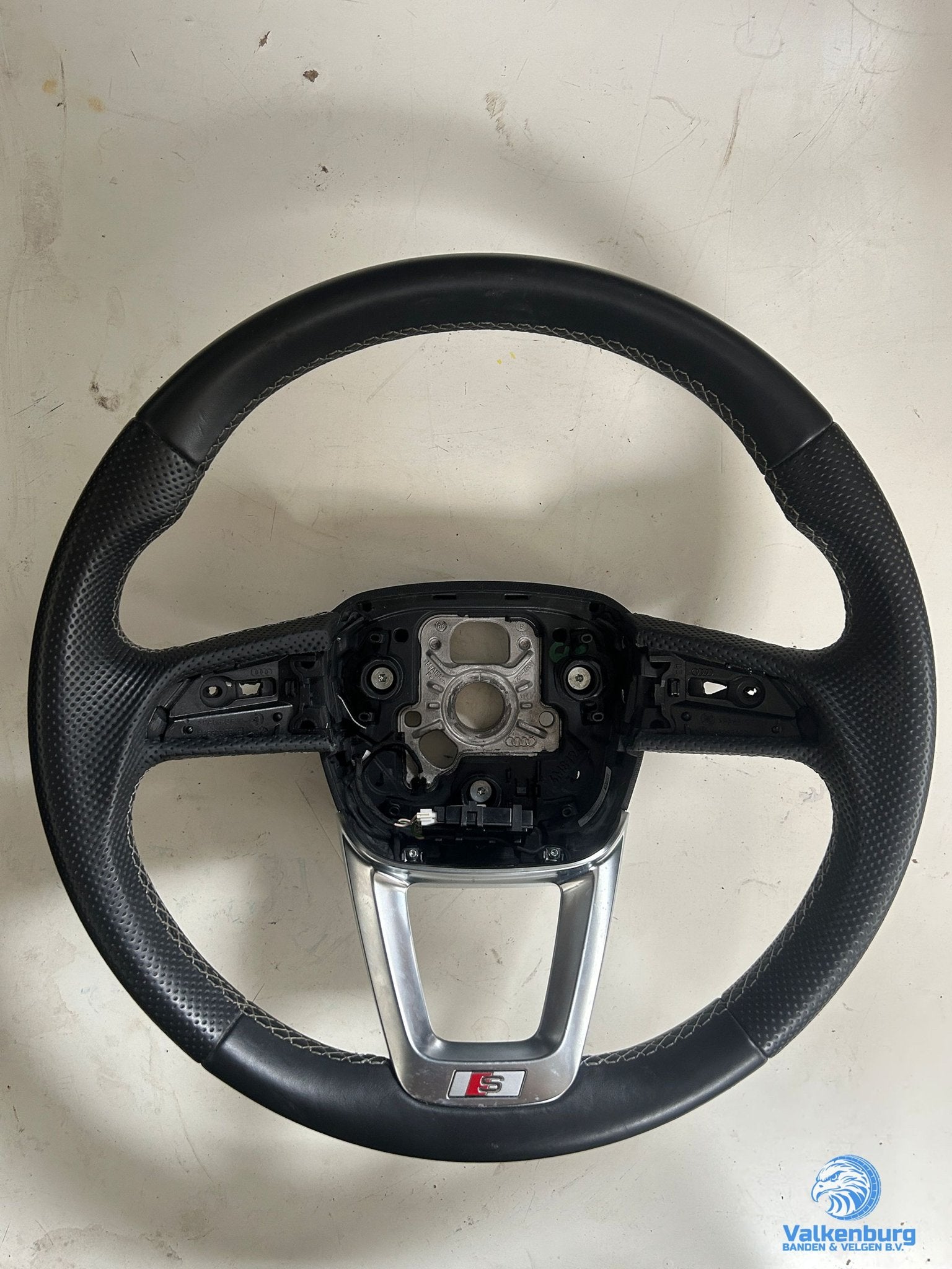 Originele Audi A4 S4 Q4 Q5 Q7 Q8 S line leder geperforeerd s, -, Utilisé, -, -