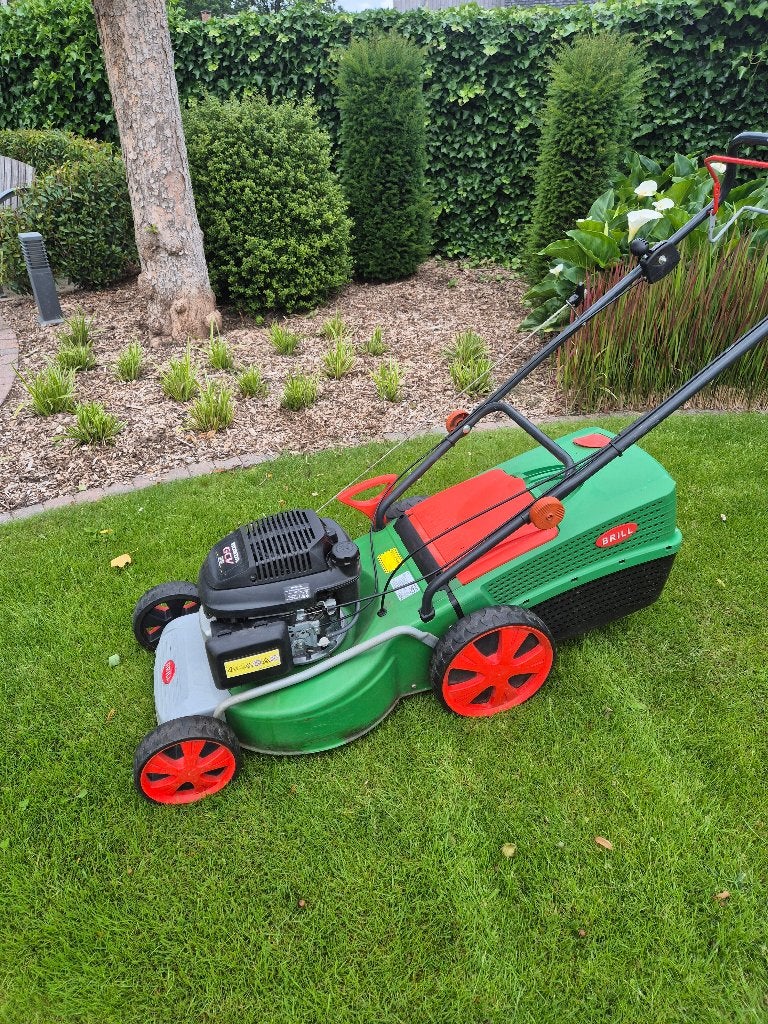 Brill Plus 46 XL RH grasmaaier ( Honda motor), Tuin en Terras, Ophalen, Cirkelmaaier, Versnellingen, Zo goed als nieuw