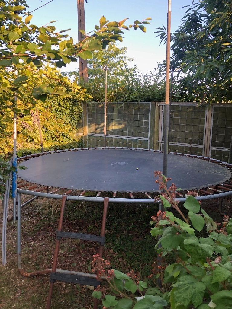 Trampoline d'environ 366 cm, Enfants & Bébés, Jouets | Extérieur | Trampolines, Enlèvement, Utilisé