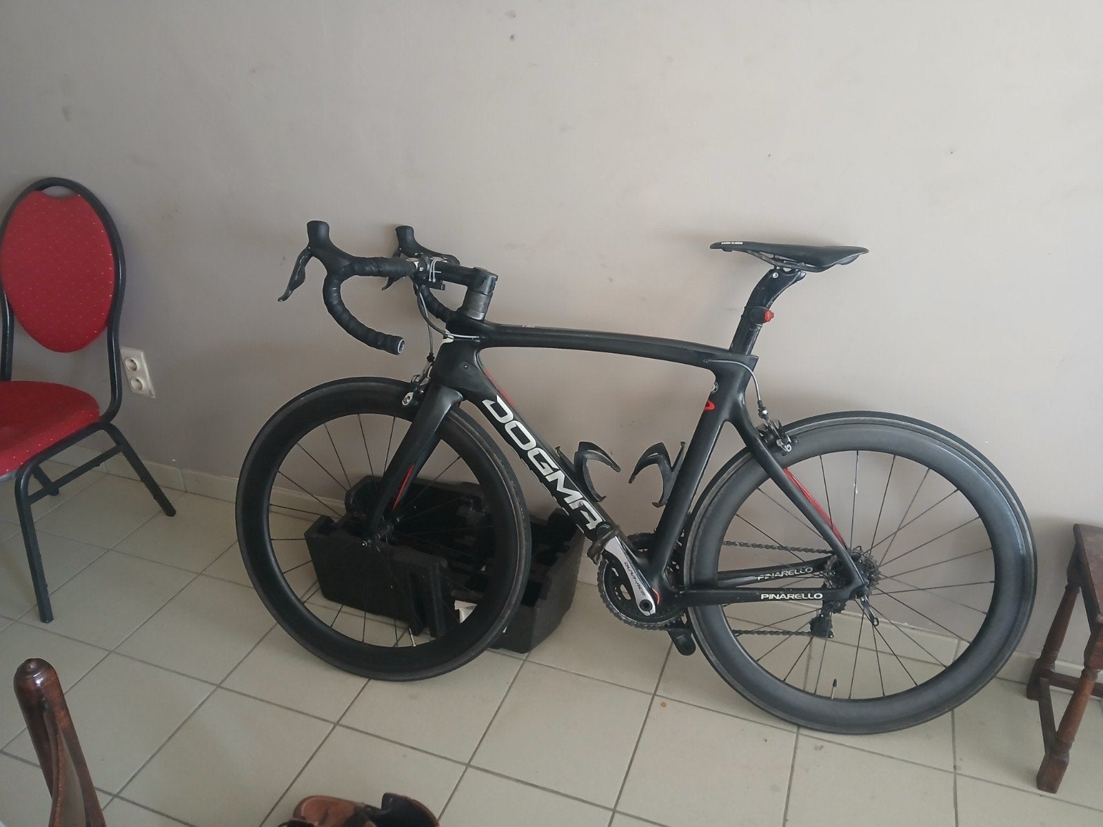 pinarello dogma f8, Fietsen en Brommers, Gebruikt, Carbon, Heren, Ophalen