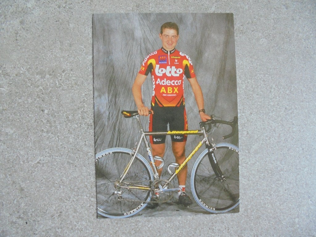 Wielerfoto Stive Vermaut, Verzenden