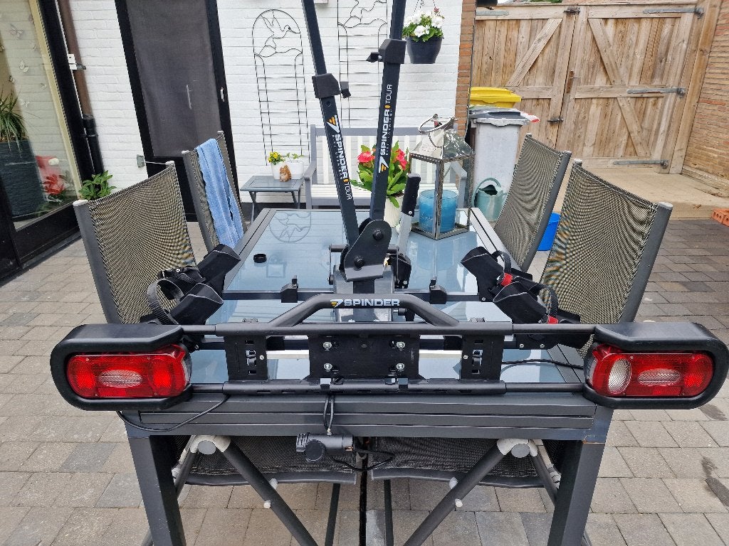 fietsdrager  voor 2 fietsen tot 50kg gezamelijk, Ophalen, Gebruikt, Brede banden, 2 fietsen