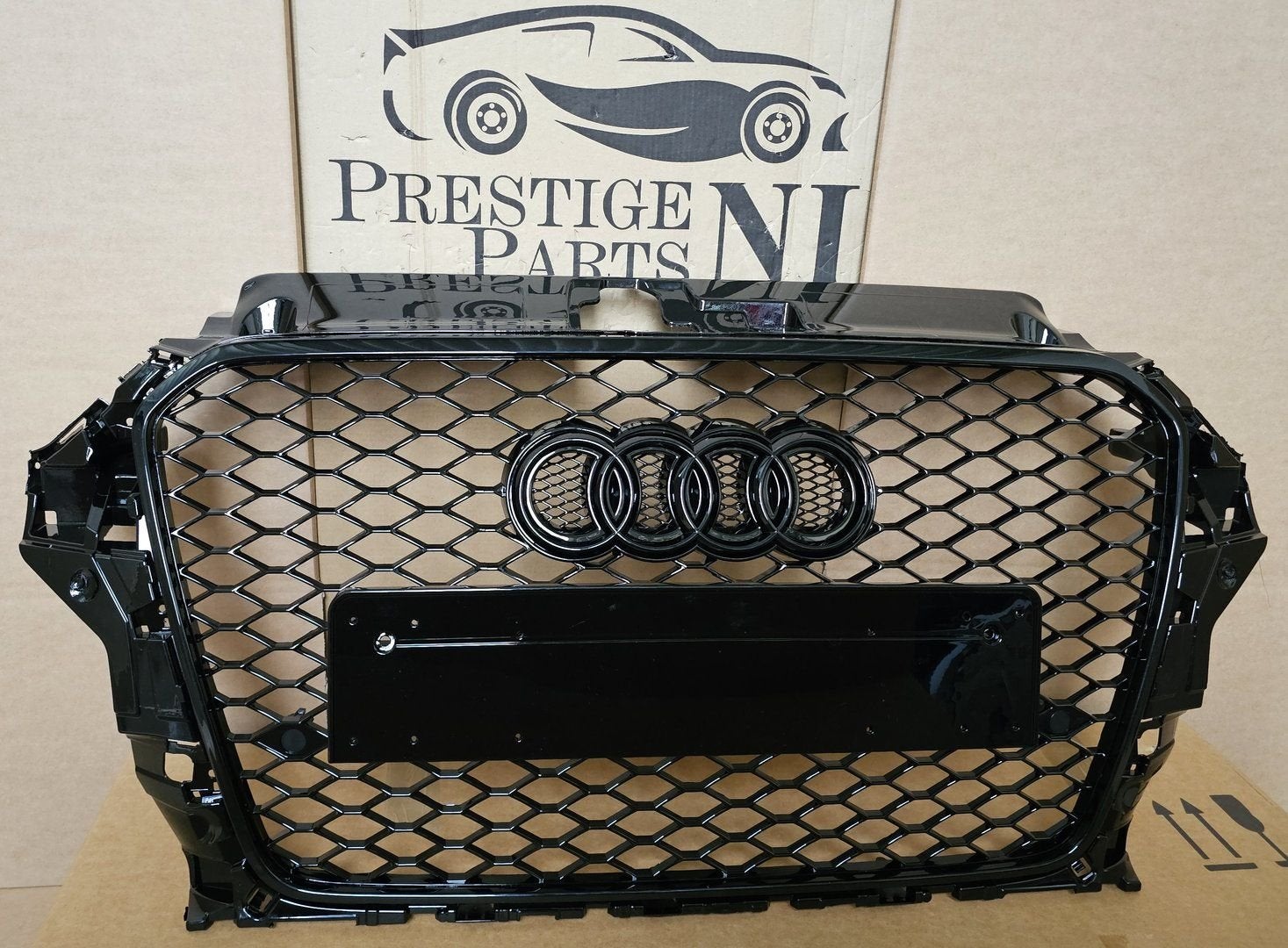 Grill Audi A3 8V RS3 LOOK Grille NIEUW bj.2012-2017, Auto-onderdelen, -, Voor, Nieuw, Ophalen of Verzenden