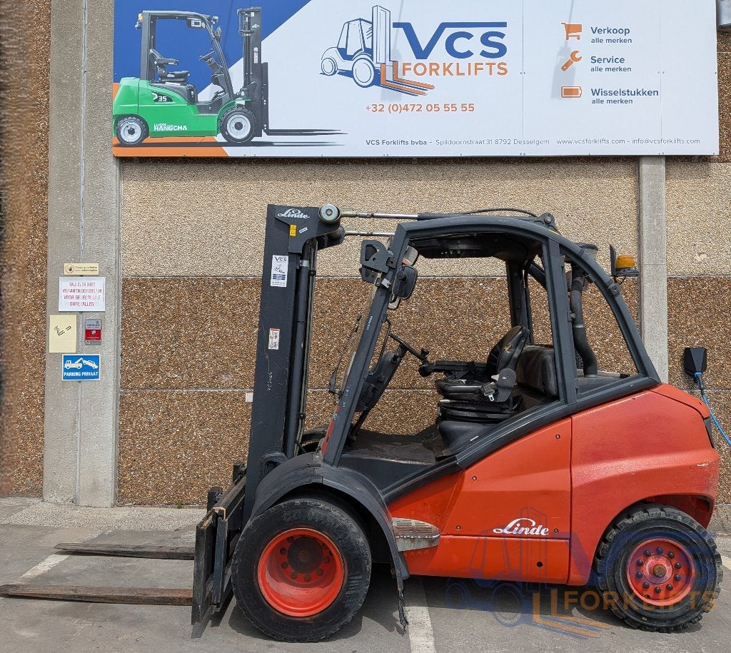 LINDE H45D Diesel Heftruck 4.5T triplex 4,65m, Linde, Diesel, Enlèvement, Plus de 4 000 kg