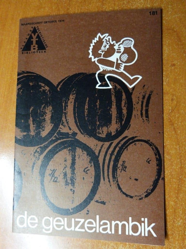 Bier de geuzelambik Geuze okt 1974, Verzenden, Zo goed als nieuw, Overige typen, Overige merken