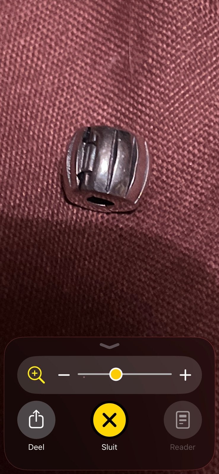 Stopper zilver 925, Handtassen en Accessoires, Ophalen of Verzenden, Nieuw, Zilver