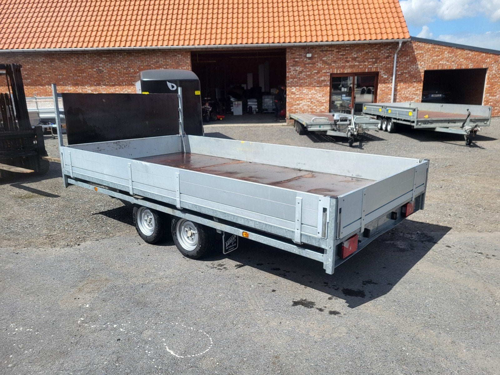 Te koop. 4m x 2m x 30. hulco. mtm 3000 kg, Auto diversen, Ophalen, Nieuw