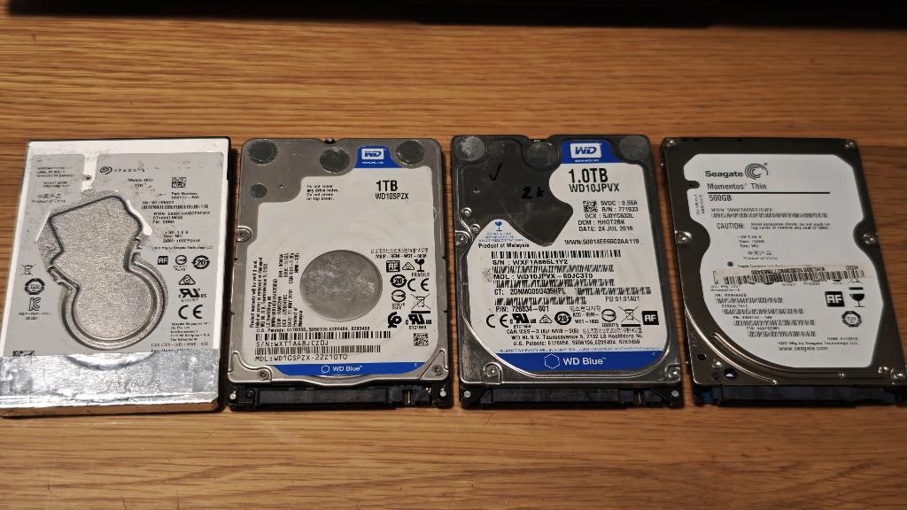 Disque dur 1 To 2,5 pouces, SSD PCIE 128 Go, Interne, Comme neuf, Enlèvement, Seagate
