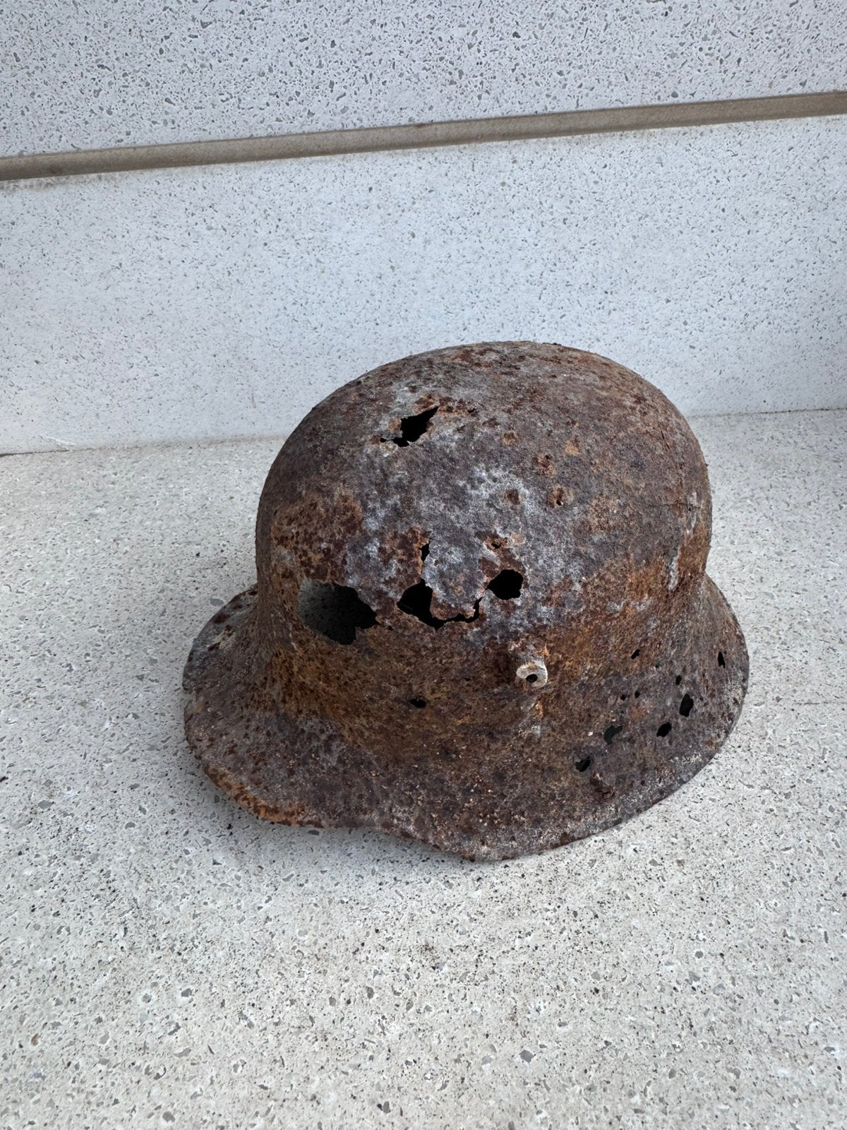Wo1 Duitse helm, Ophalen of Verzenden