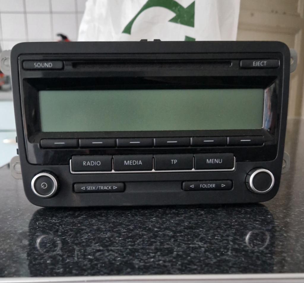 Autoradio d'origine Golf 6 comme neuf, Auto diversen, Autoradio's, Ophalen of Verzenden