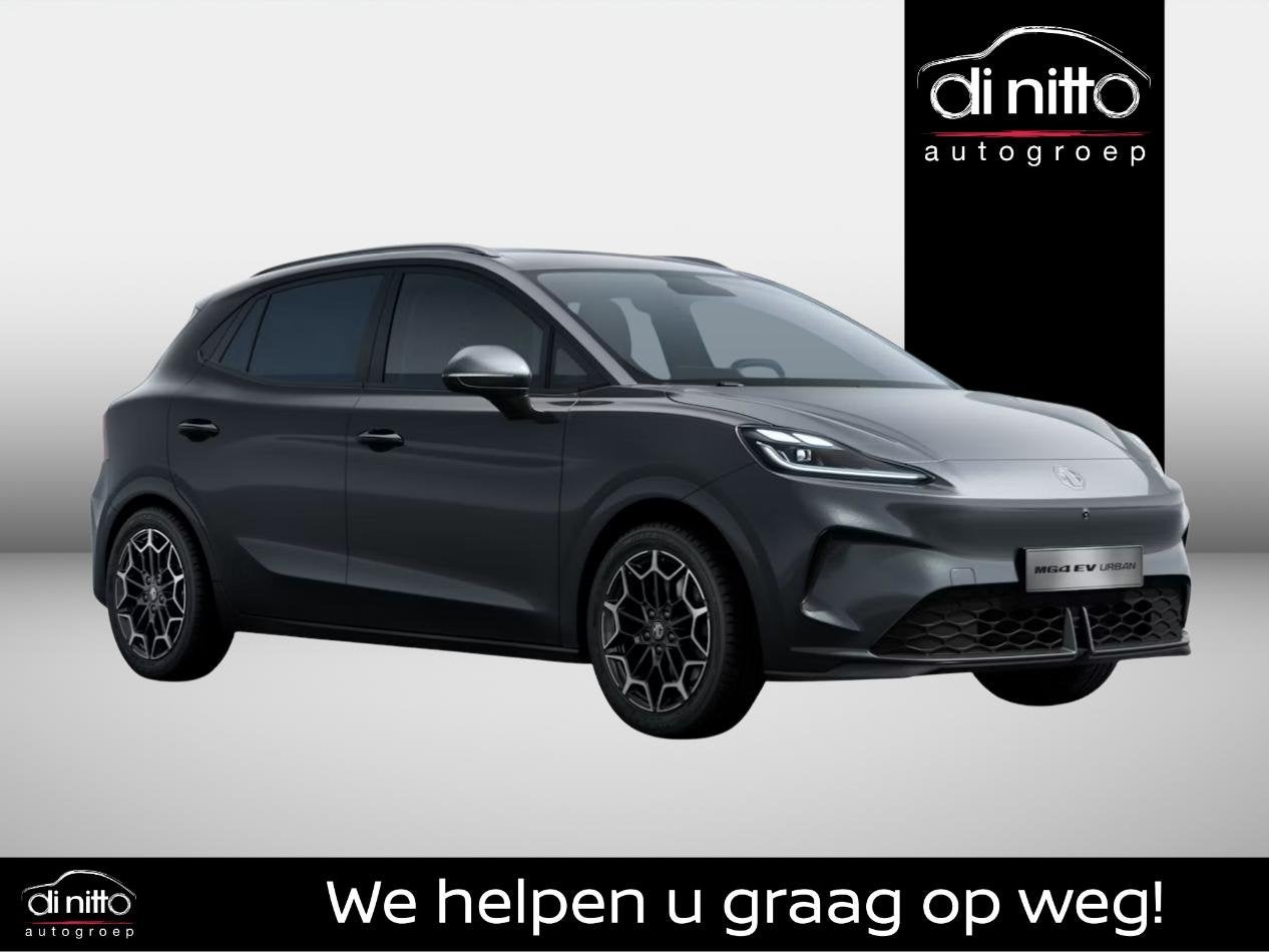 MG MG4 EV Urban 54 kWh Premium, Auto's, MG, Stof, Zwart, 1595 kg, MG4