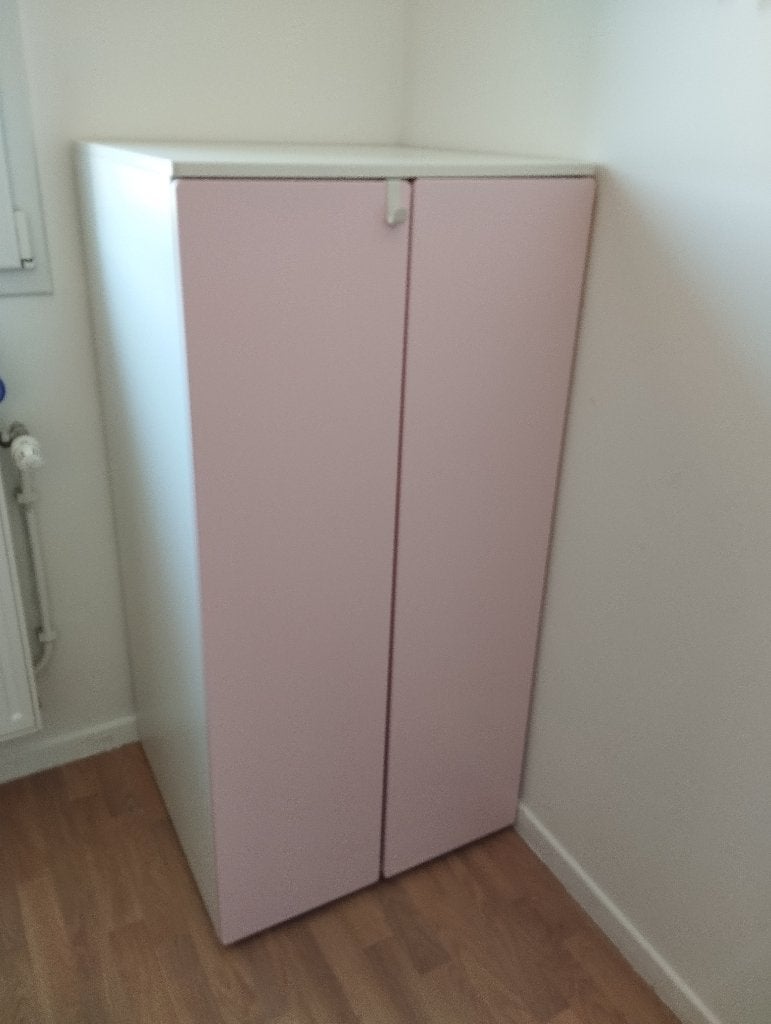SMÅSTAD / PLATSA Armoire-penderie, 105 cm ou plus, Comme neuf, Enlèvement, 50 à 70 cm