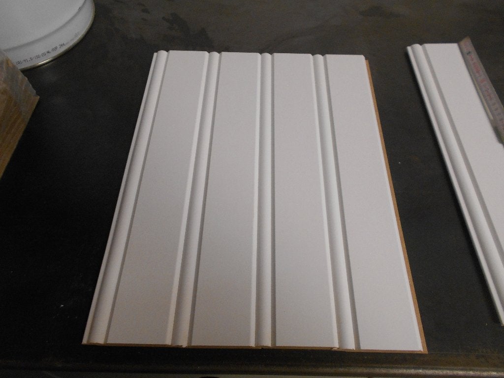 lambrizering, Doe-het-zelf en Bouw, Plinten en Afwerking, Minder dan 100 cm, Ophalen, MDF, Lijsten