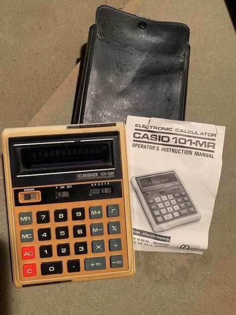 casio rekenmachine, Ophalen of Verzenden